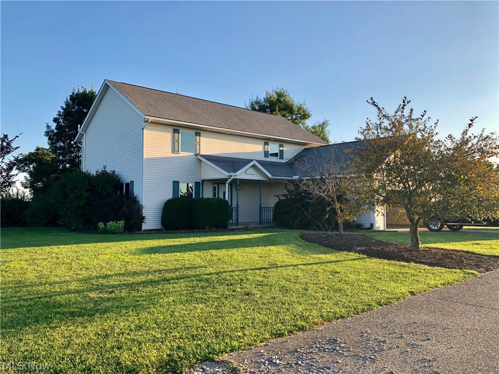 This 4 bedroom home on over 5 acres sits on a picturesqe piece of property with plenty of outdoor space for hunting, hiking, riding, etc.  SELLERS ARE WILLING TO INSTALL CORIAN COUNTERTOPS PRIOR TO CLOSING!  WE HAVE A COUPLE OF CHOICES TO CHOOSE FROM. This custom built one owner home was rented the last couple of years due to sellers being relocated because of job.  All baths feature corian vanity tops.  The sun room has floor to ceiling windows and the basement has a small kitchenette/bar area perfect for entertaining.  Backyard features a gazebo perfect for capturing the evening sunset.  Call for your showing today.