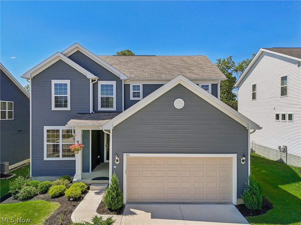 Welcome to your dream home in the Highland School District, Wadsworth, OH! Built in 2021, this stunning residence boasts 2,400 sq ft of modern elegance and comfortable living across the first and second floors. Enter to discover an inviting open-concept layout on the first floor, seamlessly blending the kitchen, dining, and family room areas. This floor also features a versatile room that can be used as a bedroom or office, along with a full bath for added convenience. Upstairs, you'll find three spacious bedrooms, including a luxurious master suite with a large walk-in closet and a lavish master bathroom. The second floor also offers a spacious loft, perfect for kids or family time, another full bath, and a second-floor laundry room to make daily chores a breeze. The finished basement adds even more versatility to this home, featuring yet another full bath. Outside, the fully fenced backyard provides privacy and security, while the covered stamped patio offers a charming space for outdoor dining, relaxation, and entertaining. Don't miss the opportunity to make this exquisite property your own oasis. Schedule a showing today and experience the epitome of modern living in Wadsworth!