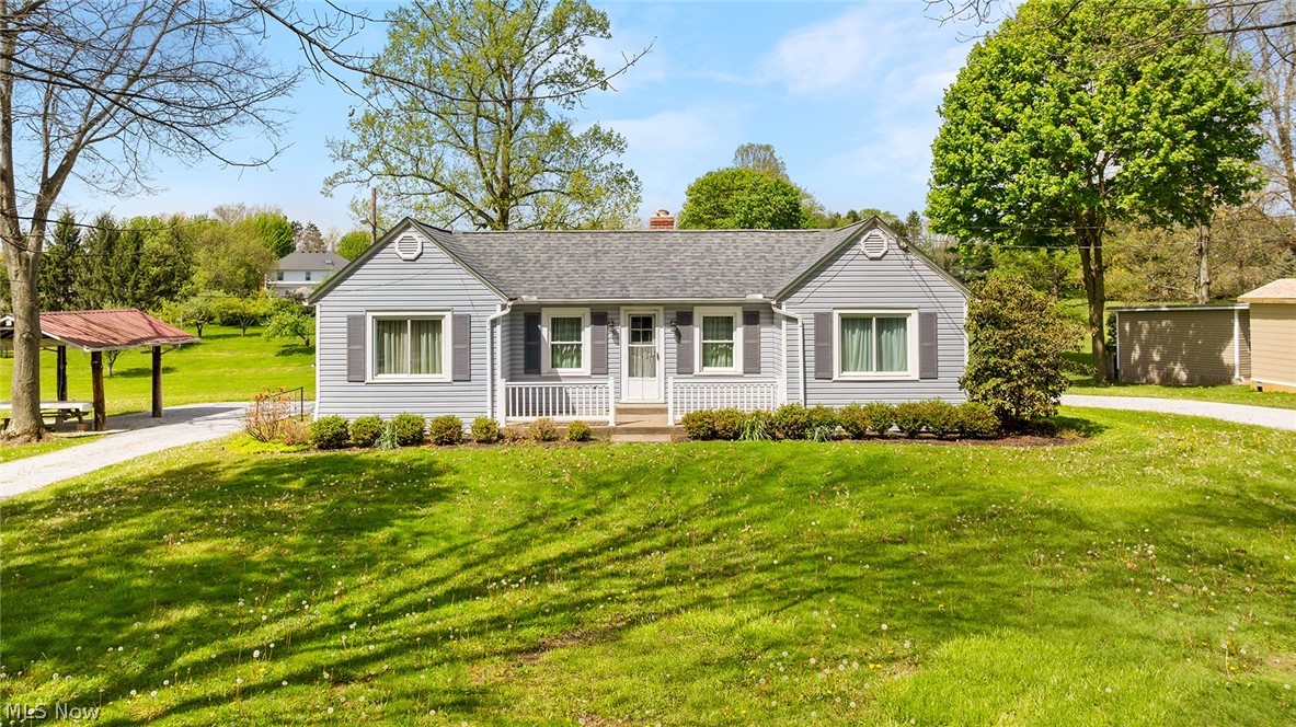 Welcome home to 712 S Hametown Road, a charming 2-bedroom, 1-bath ranch nestled on 2.85 acres in a hard-to-find Copley location. This property offers the rare combination of comfortable one-floor living and exceptional outdoor space, all within close proximity to top conveniences. The flexible layout includes an additional first-floor bonus room perfectly suited as a home office, guest space, hobby room, or extra living area, giving you the freedom to make this home truly your own.
Step outside and discover everything that sets this property apart. Apple trees near the back of the property add a charming, pastoral touch, while a detached cellar provides a uniquely functional space for storing fresh produce, canned goods, or seasonal items. A greenhouse, additional shed/barn, and a detached 3-car garage with electric round out an impressive array of outbuildings, ideal for parking, storage, hobbies, equipment, or a workshop. The drive-through driveway adds everyday convenience, and with 2.85 acres at your disposal, there's ample room for gardening, projects, outdoor enjoyment, and future possibilities.
Thoughtful updates throughout provide peace of mind, including a new roof (2021), hot water tank (2018), windows (2014), and a refreshed driveway (2022). Located just minutes from Copley High School and the Montrose Shopping Center, this one-of-a-kind property blends land, convenience, character, and opportunity in a package that is truly difficult to find. Schedule your private showing today!