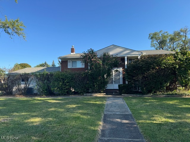 Four nicely sized bedrooms, two baths, Eat in kitchen with appliances , large living room.  Rec room in lower level for entertainment. Laundry room with washer and dryer staying. Lower level has access to exterior. Newer electric, waterproofed basement, Ac unit 2024.New gutter guard. Unlimited possibilities with this home. Large corner lot with  oversized driveway, partially fenced in yard.