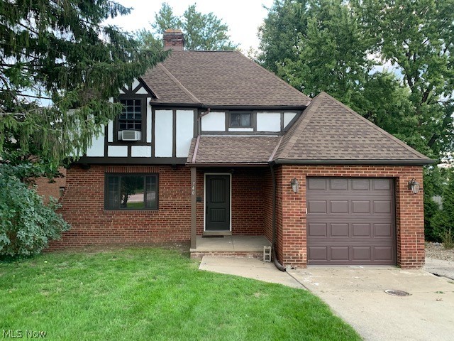 Location, Location, Location!!  You are just a few minutes from I-480, 176 and I-77.  You can be downtown in ten minutes.  Watch the Indians fireworks from your kitchen window or from two of your bedrooms upstairs.  So many updates in this house!  Brand new tear off roof in 2014, new high efficiency central air condition in 2015, new high efficiency furnace in 2015, new garage door and opener in 2017, new 200 amp electrical panel in 2017, new dishwasher 2017, new fridge 2018, renovated bathrooms 2018, new front door 2019 and all new paint on first floor in 2020.  This 3 bedroom, 1.5 bath is ready to move in.  Walking through the front door you are welcomed into a perfect sized living room with fireplace and two big windows. There is a den/office attached followed by an eat-in kitchen with beautiful bay window.  The kitchen has white cabinets, storage and beautiful black appliances.  The first floor is topped off with a recently renovated half bath.  Upstairs you find the master bedroom