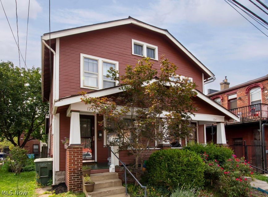 You won't find a better location than this Victorian Village charmer! A family room with decorative brick fireplace, spacious dining room, and newly updated kitchen with new flooring, white cabinets, granite counters, and stainless appliances complete the main floor. Beautiful hardwood floors and crisp, white woodwork flow throughout most of this 2-story home! Upstairs you will find a spacious primary bedroom, a guest bedroom, and a full bath. Full basement with laundry and plenty of storage. Plenty of outdoor living too...from the large front porch to the private rear patio. New furnace and water heater in 2020 and exterior paint in 2019. An easy .2 mile walk to High St and the Short North, and less than a mile to OSU campus- you don't even need a car! Put this on your must see list!