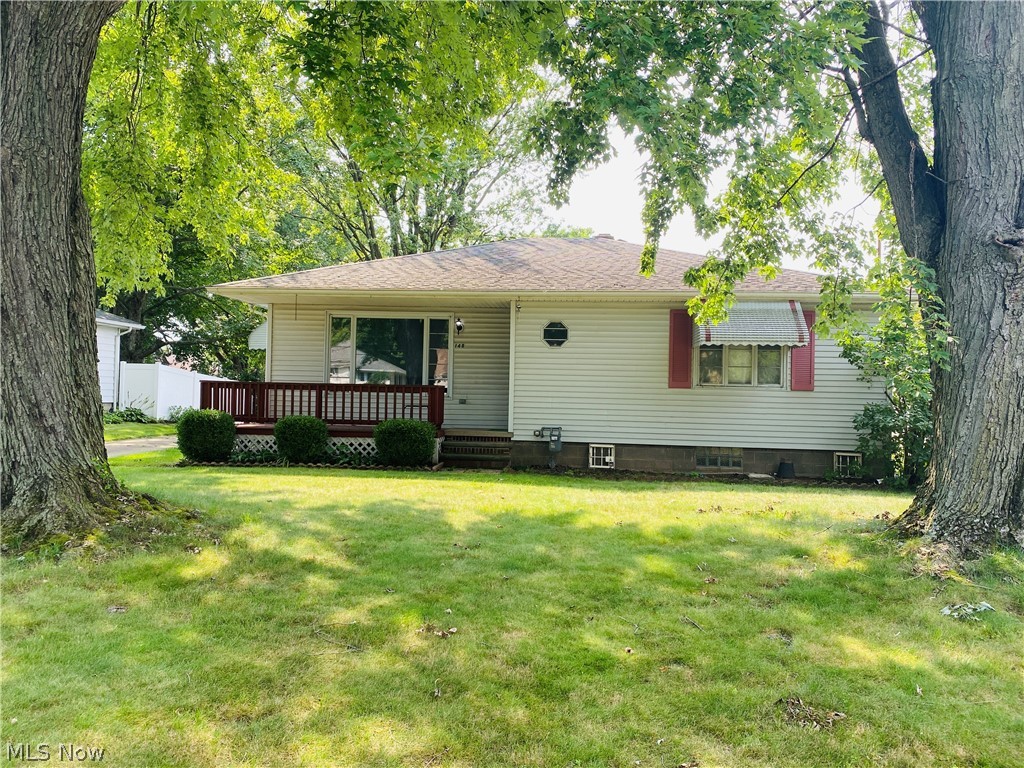 This is the one you've been waiting for! 2 bed 2 bath spacious ranch right in the heart of Amherst. They don’t make them like this anymore! 2 car attached garage * fenced in yard * Newer carpet in the living room * high efficiency furnace * Stunning original hardwood in bedrooms * Pride of ownership is apparent * Use bonus space as living space or mud room. Schedule your showing today!
