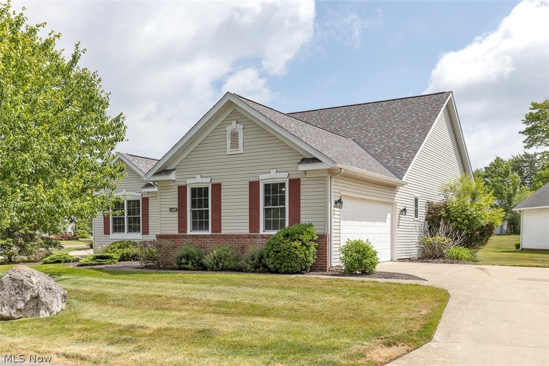 Welcome Home!! 100% Completely Remodeled Free Standing Ranch Cluster Home in one of Broadview Heights Most Desirable Neighborhoods! Maintenance Free Living with Modest HOA & Maintenance Fees. 2 Bedrooms with Potential 3rd Bedroom in Office Space (no closet). No Update Overlooked during this Remodel. Complete Tear Off Roof w/50 Year Shingles (2025). New Vinyl Windows (2025). Furnace & A/C (2025). LVP Flooring Throughout (2025). Updated Electrical (2025). Freshly Painted Interior (2026). New Recessed Lighting and Fans (2026). Open Spacious Floor Plan w/Abundance of Natural Sunlight. Remodeled Eat-In Kitchen includes; Custom White Shaker Slow Close Cabinets, Granite Counters, GE Stainless Steel Appliances and Chandelier. First Floor Expansive Owners Suite Features Private Remodeled Bath w/Walk-In Shower & Double Vanity, and Huge Walk-In Closet. Spacious Living Room includes Gas Fireplace and Sunburst Windows. Formal Dining Room w/Chandelier will Accommodate any size Table. 2nd Bedroom, Office (which could be used as 3rd Bedroom), 2nd Full Bath and Laundry Room complete the Main Level. Fully Finished Basement w/New Carpet and Lighting is Perfect for Hosting Parties. Utility Area has Plethora of Storage Room or Could be converted to Home Gym, Office, etc. HOA provides Lawn Care, Snow Removal, Gutter Cleaning, Window Washing, Spring Pest Control & Landscaping. Macintosh Farms includes 3 Swimming Pools, Walking Trails, Guest House, Tennis Courts and Playgrounds. Conveniently located near Major Highways, Shopping, Cleveland Metroparks, and Broadview Heights Recreation Center. Don’t Miss out on this Gorgeous Home!!