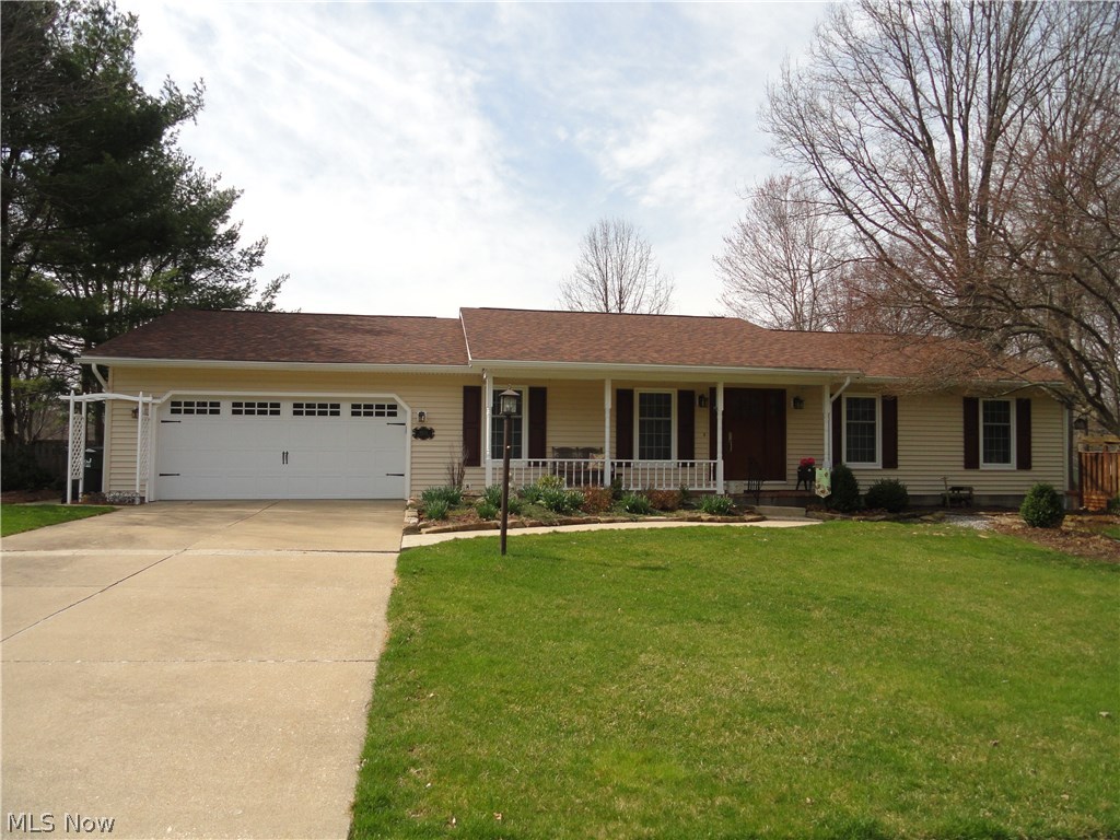 This stunning Ranch located near the Stow Fitness Trail will amaze you with its  spaciousness and quality. Maintained with excellence and so extensively updated that the craftsmanship and quality abound in this 3 Bedroom, 2 Bath, 2300 SF Ranch. Formal Living room, Formal Dining room, eat in Kitchen that opens to the Family room with beamed ceilings and a fireplace. Kitchen also opens to a spacious 4 seasons Sunroom with cathedral ceiling and a second cozy warm gas fireplace! Beautiful engineered wood floors, granite counters, stainless appliances, cream stained custom cabinetry, and a 1st floor laundry.  Both bathrooms updated too with trendy design and décor.  Full basement with second laundry area and a shed too! This is a rare opportunity to own a lovingly remodeled home in a superb location.