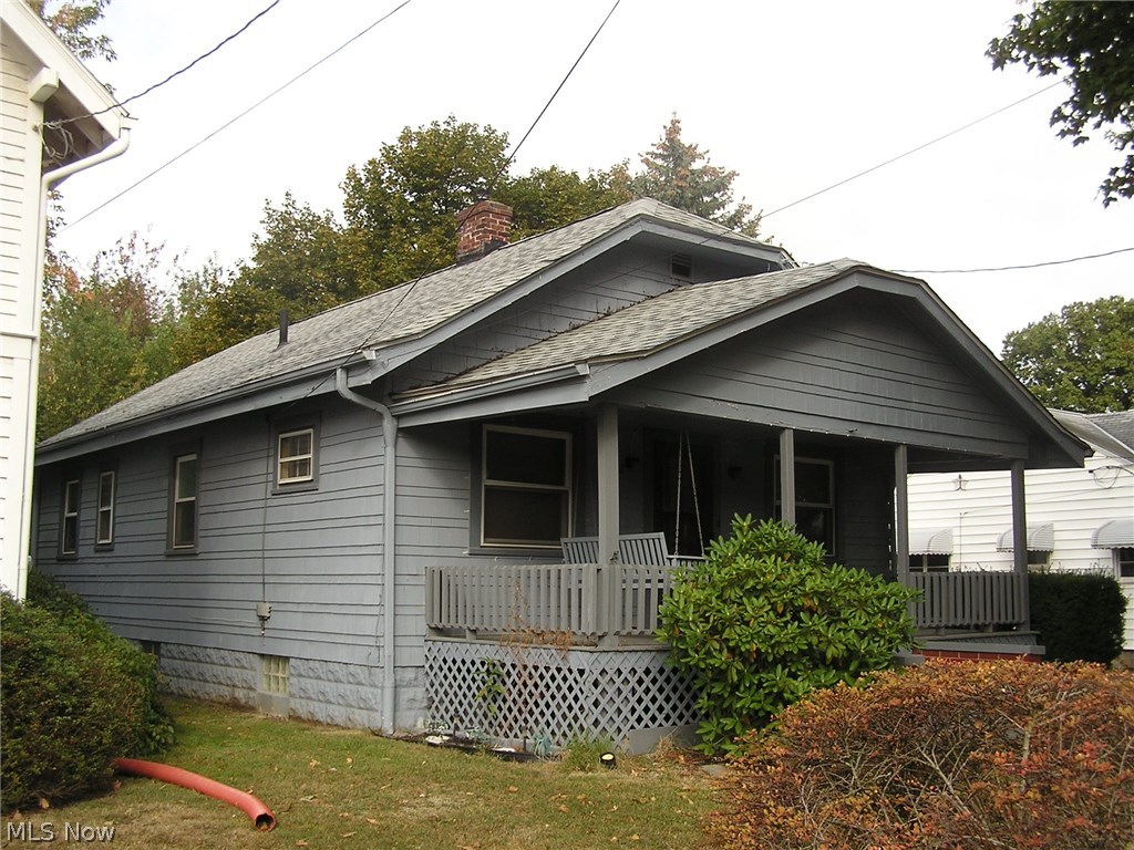 Needs a little TLC! New roof 2013, Large dining room with built in cabinets, very spacious living room. Glass block windows in basement. 2 car garage with opener and new door in 2013. Concrete drive. Great location minutes from Rt 8, downtown, shopping, dining and so much more. Includes 1 year home  warranty. Priced to sell "as is"--seller to do no repairs.
