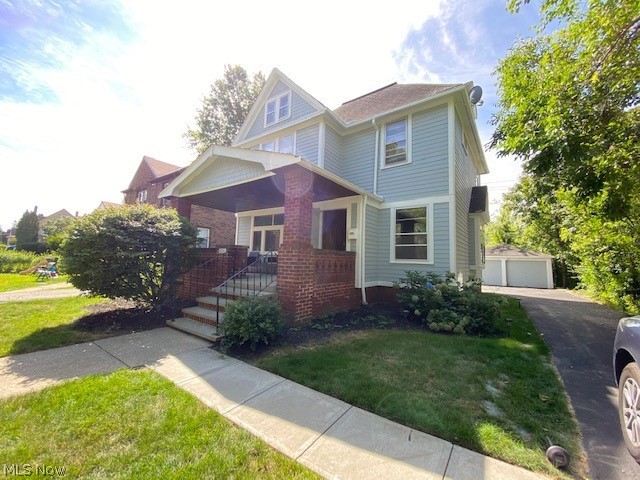 Beautiful totally remodeled 3 bedroom 3 bathroom colonial home in Cleveland Heights!!!! Enter through the spacious front porch into a large living room/family room with a fireplace perfect for relaxing or reading!!! Off of the living room is a formal dining room with built in cabinets. The kitchen offers a refrigerator, gas stove and beautiful new cabinetry!!! On the second floor are three spacious bedrooms including the master bedroom with a beautiful full master bath!!! There is a two car detached garage with room for storage as well as a private yard. Last but certainly not least is the incredible Cleveland Heights location just minutes from University Circle to the west and Beachwood/University Heights to the east. This beautiful home is city compliant!!!!