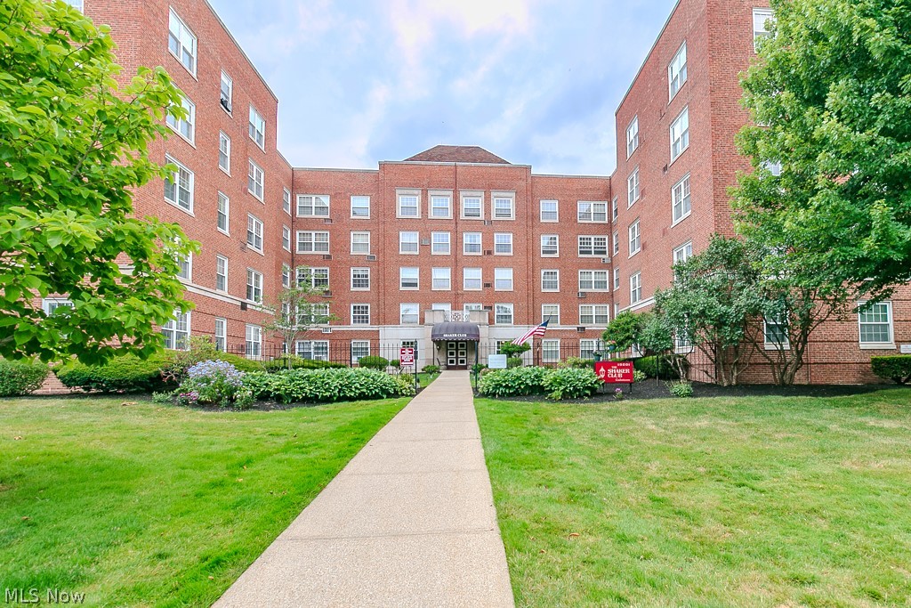 Enjoy comfort, convenience, and an amenity-rich lifestyle in this 2-bedroom, 2-bath condo located in The Shaker Club along Van Aken, just minutes from the vibrant Van Aken District. This flexible floor plan offers an open-concept living and dining area, creating an inviting space for everyday living or entertaining. The light and bright kitchen is positioned just off the dining room and also features a separate entrance from the hallway for added functionality. Designed with privacy in mind, the two bedrooms are located on opposite ends of the unit. The primary bedroom features double closets and an attached full bath, while the second bedroom also offers double closets with a full bath located just steps away. This unit has been freshly painted within the past few years and includes newer carpet, making it move-in ready. The Shaker Club offers an impressive list of amenities, including heated underground parking, 24/7 security, an exercise room, meeting room, party room, guest suite, patio with grilling area, and library. A wonderful opportunity to enjoy low-maintenance living in a convenient Shaker Heights location!