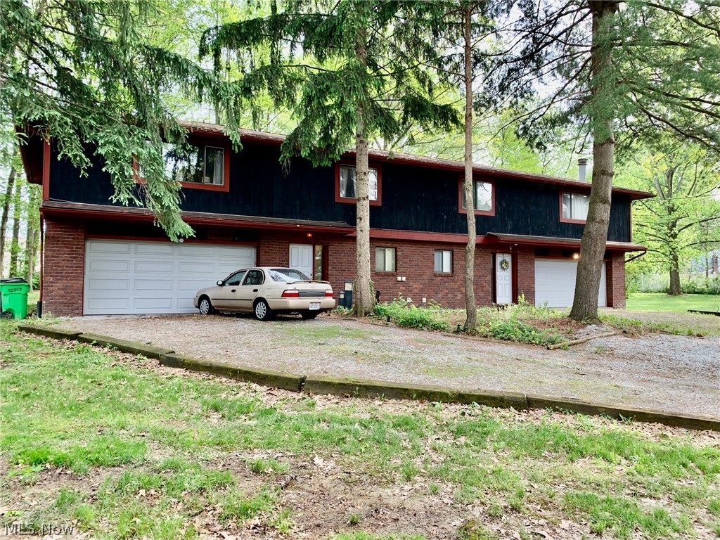 A rare opportunity awaits in this updated side by side duplex!  Each unit is an mirrored but otherwise identical layout with 3 spacious bedrooms, 2 full bathrooms, in suite laundry, huge 2+ car garage, and deck, all situated on lovely large treed lot in Stow! Updates and features include open concept floorpans with newer LVT flooring, living rooms with fireplaces, new kitchen counters, radon mitigation system, furnaces and ACs in 2019, H2O tanks 2019, Exterior paint in 2018, garage doors in 2018.  Both units have excellent tenants, each in leases through 2023.
