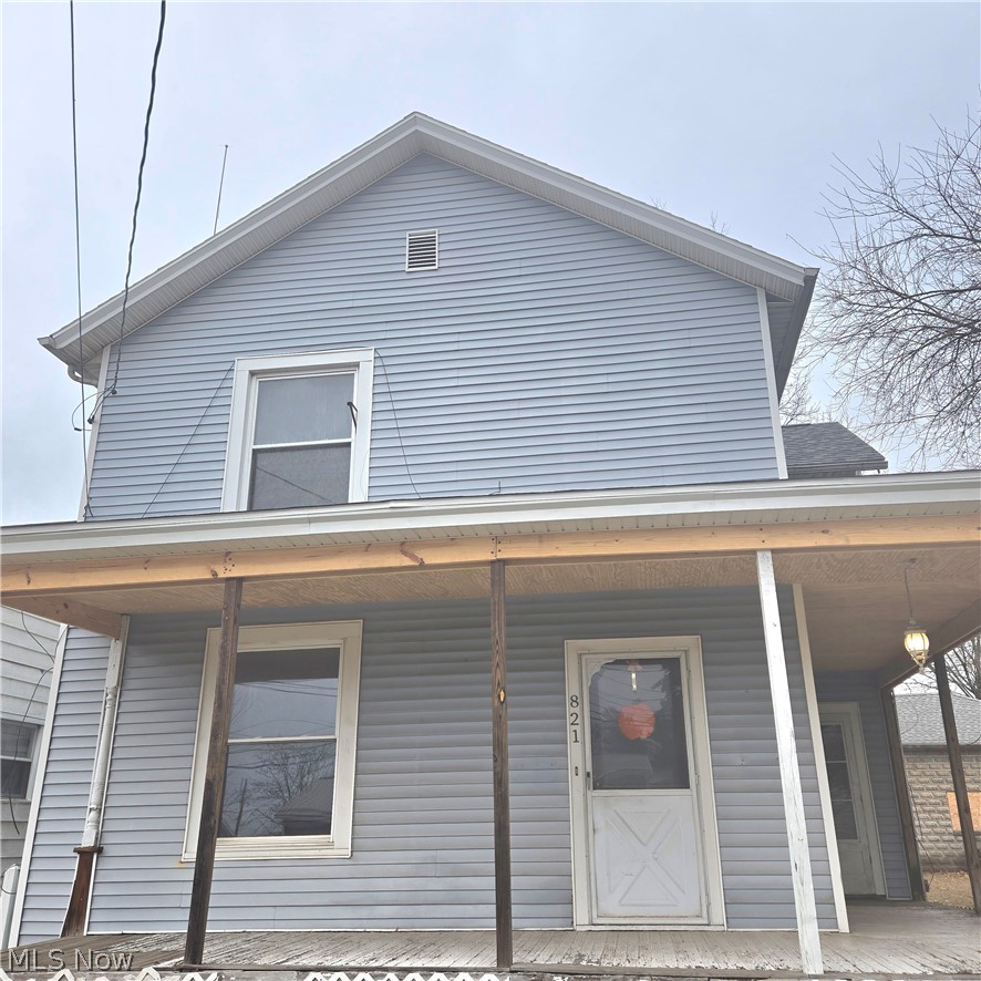 If your looking for a hidden gem, take a look at this home! Current owner purchased to redo and his job was relocated. The home has wide woodwork throughout and the beauty of a front main staircase and rear staircase common for a home of this era. Hardwood floors throughout the 2nd level and majority of the main level. There are 4 large bedrooms on the second level. September 2025 a new roof was installed on home and porches, gutters corrected, plus soffit & fascia repaired. The new owner will enjoy the convenient location, providing walking distance to new school being built and a short drive for groceries, restaurants, pharmacy and shopping. If you have a vision this could be a project for your hobby. Home being SOLD AS IS NO WARRANTIES.