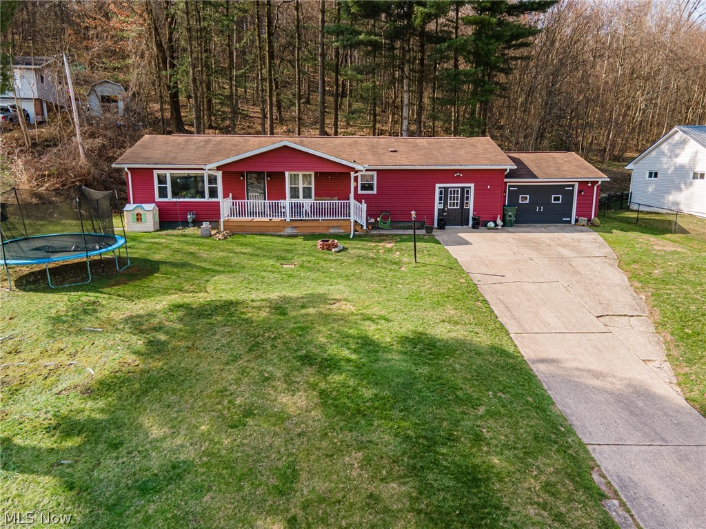 This 3-bedroom, one bathroom ranch home is located close to Coshocton and Roscoe Village and sits on 1.9 acres! Features include new living room carpet, hardwood floors in the bedrooms, full basement, and a large family room addition. The owners added new siding and windows in 2021 and a new furnace in 2022. The full basement is clean and dry and could easily be finished for more living space. This is a great home in a great location! Call for your showing!
