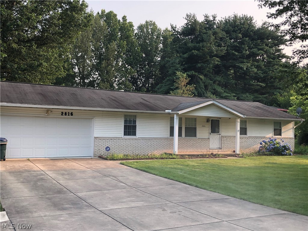 Come see this spacious ranch home in Uniontown.  This home has tons of space with a  large living room leading to the family room and enormous sun room.  The eat in kitchen offers ample cabinet and counter space for the cook.  Additionally the home offers a formal dining room for entertaining and family dinners.  Complete with three bedrooms and two baths plus a full basement with even more potential.  Situated on over a half acre lot, with a storage shed, garden area and patio, this home is sure to please.  Bring your decorating ideas and make this one yours!