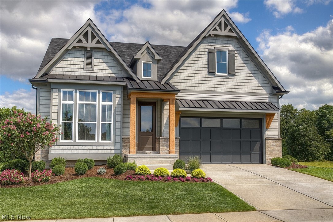 To be built in the prestigious Hawthorn Golf Estates 50+ community, this beautifully designed ranch with a basement walkout offers refined single-level living in a serene setting neighboring the Metroparks. This thoughtfully crafted floor plan features 3 bedrooms and 2 full baths, The light-filled open-concept layout showcases a gourmet kitchen with a large center island, Moen fixtures, and seamless flow into the dining area and spacious great room ideal for both entertaining and comfortable everyday living. The private owner's suite serves as a peaceful retreat, complete with 2 walk-in closets and a well-appointed bath. Two additional bedrooms and a full bathroom ensure additional comfort. Enjoy the convenience of true ranch living paired with a full walkout basement, offering abundant storage or the opportunity to create additional finished living space. Quality craftsmanship is evident throughout, with solid-core doors, energy-efficient construction, and elevated finishes designed for lasting comfort and style. Second floor, walkout basement, multigenerational, and Elevator options are available for those seeking an alternate living space. Built by Keystate Homes, one of the area's most respected builders known for quality construction and thoughtful design. Awarded Best New Construction by the Building Industry Association of Central Ohio and the Best Green Custom Home by the HBA of Greater Cleveland for 2026, as well as consecutive previous years and was chosen to build the St. Jude Dream Home in Shaker Heights, a testament to their craftsmanship and reputation. Experience the perfect blend of casual elegance, thoughtful design, and low-maintenance living in one of the areas most desirable communities.