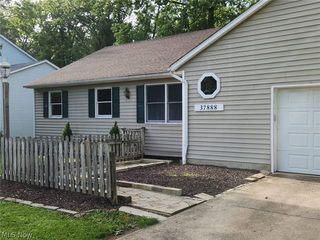 Welcome to 37888 N Doovy's St in Avon, OH! This charming single-family home was built in 1991 and boasts a cozy 1,376 sq.ft. of finished living space. With 3 bedrooms and 2 bathrooms, this home is perfect for family or couple looking to settle down in a quiet neighborhood. There is a finished office space in the basement that could be a possible 4th bedroom. Hardwood floors thru the bedrooms and main hall way. The lot size is generous at 10,588.71 sq.ft., providing plenty of outdoor space for gardening, entertaining, or just relaxing in the sunshine. The property features a well-maintained exterior with a spacious backyard and a lovely front yard. The interior of the home is bright and inviting, with large windows allowing natural light to flood the rooms. The layout is practical and functional and open with a comfortable living room, a dining area, and a kitchen equipped with modern appliances and a family room with fireplace insert. The bedrooms are cozy retreats, providing a peaceful space to unwind at the end of the day. Additional highlights of this home include a two-car garage, ample storage space, and a convenient location near schools, parks, and shopping. Don't miss out on the opportunity to make this house your home!.