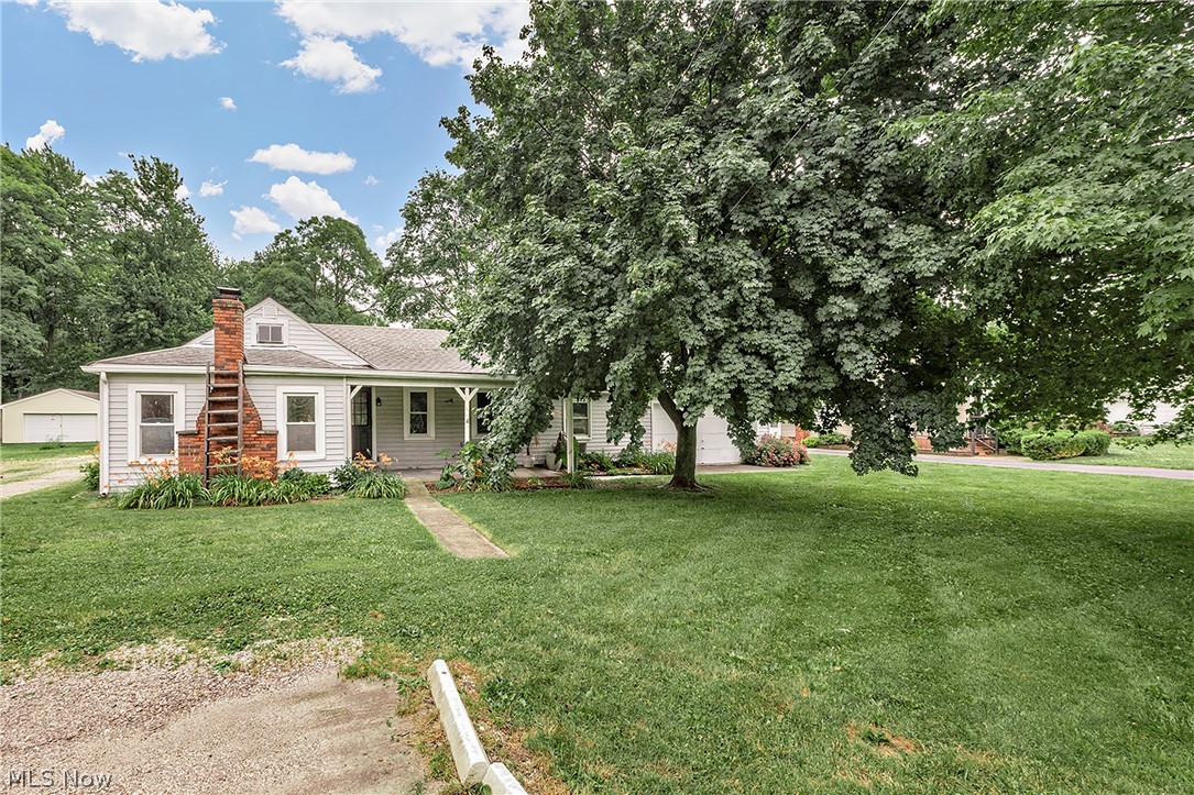 Amazing opportunity For a large Fixer upper ranch on a huge 1.18 acre lot! Lots of work completed but still needs work. Nice sized rooms, Previous owner started converting attached 2-car garage into mstr suite, but did not finish. Can be finished or turned back to a garage. There is also a large 2-car detached garage. First floor laundry, fireplace in LR. Big Covered Porch in back overlooking park like yard. Great opportunity for sweat equity.