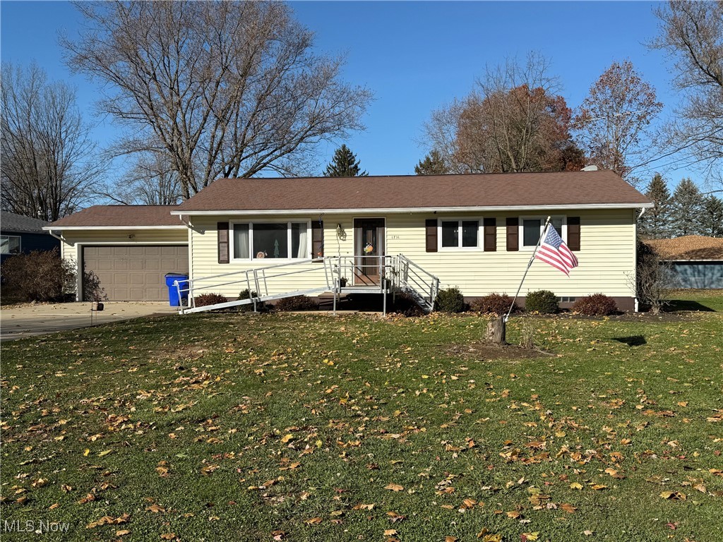 Welcome to 1791 Winterhaven Dr. in beautiful Suffield township.  This home is in a very nice development off of Congress Lake Rd.  This ranch home has approximately 1,800 square feet of living space featuring 3 bedrooms and 2 full baths. As you walk in the front door you will see a large living room with a huge window that lets in a ton of natural light. There is an eat in kitchen that is very large with plenty of counter top and cupboard space for all your cooking and baking needs. The appliances do stay with the sale of the home.  As you make your way down the hallway you will see two good sized bedrooms and also a full bath. There is a large master bedroom that has its own private full bathroom. The basement of the home is very spacious with over half of it being finished usable livable space. The laundry hook up is in the basement.  Washer and dryer do not stay with the sale of the home.  There is an over sized two car attached garage.  The property is hooked to a private water and sewer division that is for that Allotment only.  The outside of the home is very well-maintained and also has a barn in the back yard that is large enough for a vehicle, and has upstairs storage. Come take a look at this home before it's too late.  Schedule your private showing today.