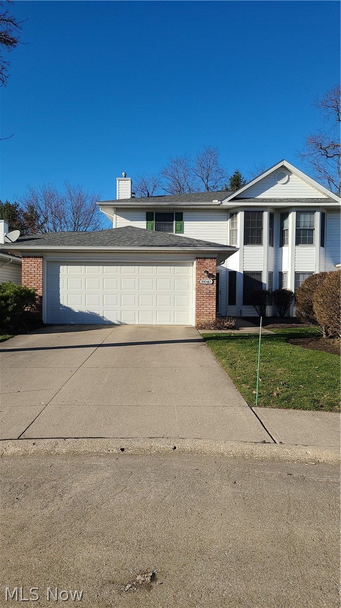 Welcome to 18040 Woodside Crossing, North! Spacious two-story condominium situated on a quiet cul-de-sac in a desirable Strongsville community. This 3 bedroom, 2.5 bath unit offers a comfortable and functional layout with generous living space throughout. The spacious primary bedroom features vaulted ceilings, creating an open and airy retreat and also includes a Large Walk-In Closet and Bath! Includes all kitchen appliances and washer/dryer! This home offers the ease of low maintenance living, conveniently close to shopping, dining, and major highways. Come and check it out!