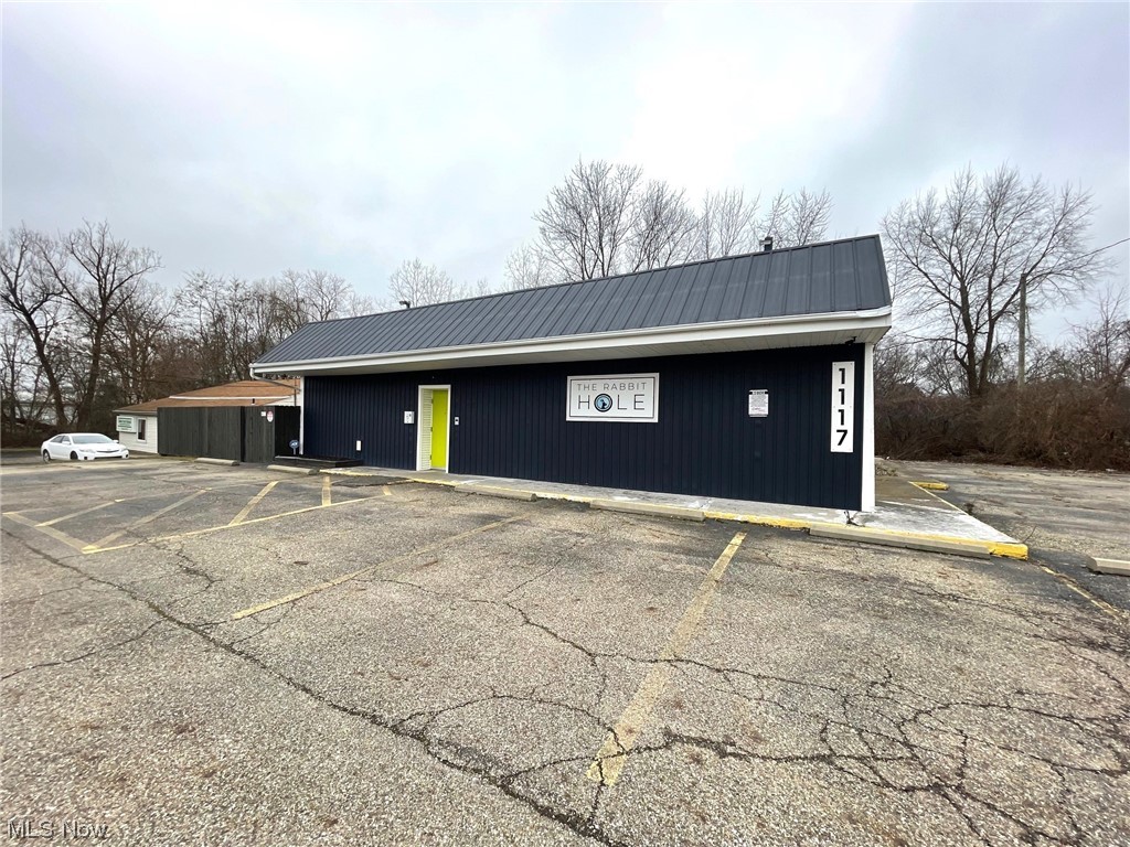 Newly renovated, successful neighborhood bar in Canton, Ohio located one mile from the Pro Football Hall of Fame. Large horseshoe bar, recovered from the long-standing Wheel Cafe, seats 22. Newer 8 tap Perlick glycol draft system, walk-in cooler, ice machine, stainless streel sinks and prep tables, 6 TVs with 1000 watt professional sound system with 6 speakers, spacious seating area, dance floor and stage, 4 booths, darts area, sizeable kitchen area, 2 handicap accessible restrooms and private staff restroom. Custom built drink ledge throughout the bar, large barback liquor shelving with LED lighting and wrap around framed mirrors. Bar has been decorated with new and vintage signs and mirrors. Private fenced-in patio with gazebo with room for outdoor seating and entertainment. Plenty of parking. Some of the updates include: gas furnace, water heater, electrical and backflow. Sale includes D-1, D-2, D-3 liquor licenses and food license. This “Turnkey” pub is ready to go; everything in place for you to open for the 2024 HOF Festivities. This is a must see property!