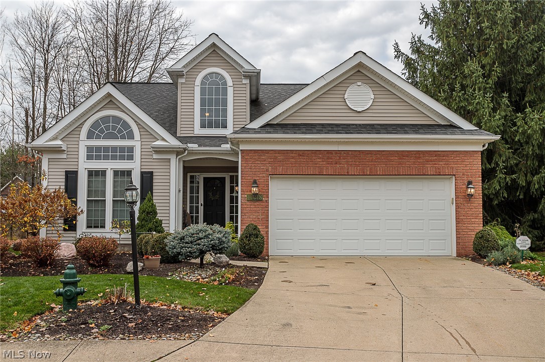 Welcome Home to this beautiful 4 bedroom, 3 baths, 2,127  total sq.ft Cape Cod situated on a nice private lot in Strongsville! This home is situated in Deerfield Woods low maintenance community the Villas of Brittany! This great home showcases attractive curb appeal, two 1st-floor bedrooms, an attached 2 car garage & a loft area! The inviting foyer is flanked by a private office with laminate flooring that can be used as a fourth bedroom. Continue through the open floor plan into the lovely dining room that opens to the vaulted living room. The living room offers a gas fireplace to keep cozy during the winter months. The light & bright kitchen is equipped with gorgeous granite countertops w/ breakfast bar seating, ample cabinetry, backsplash, pendant lighting, stainless steel appliances, & a slider out to the stamped patio. The vaulted 1st-floor master bedroom features an en-suite master bath w/ a spacious vanity, spa-like tub, walk-in shower, and walk-in closet. A full bath and a laun