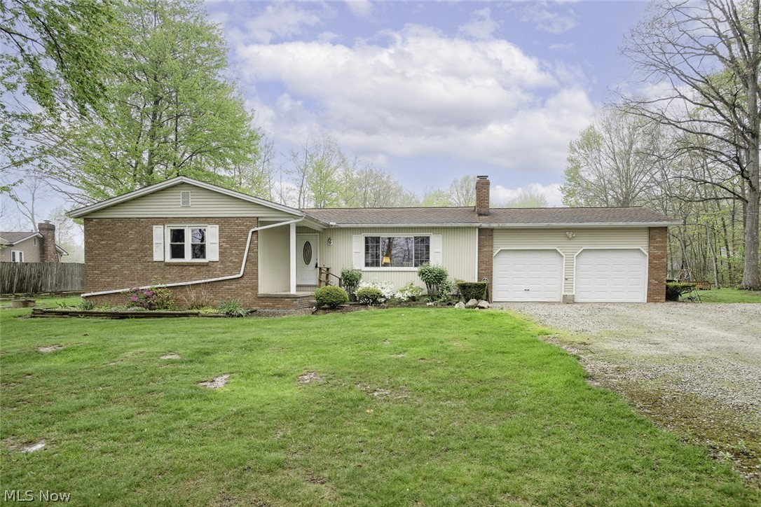 Discover peaceful country living in this beautifully maintained 3-bedroom, 2 full bath ranch, perfectly situated on a breathtaking 2.5-acre lot. Enjoy the serenity of your private backyard oasis, complete with a tranquil pond, expansive garden space, and a covered deck—ideal for relaxing or entertaining.
Inside, you’ll find convenient one-floor living paired with a fully finished basement that offers additional living space, a full bath, and a cozy wood-burning fireplace—perfect for gatherings or quiet evenings at home.
The home is connected to public water, while the cistern remains functional and is currently used for the outdoor garden hose.
Recent updates provide peace of mind, including a new furnace and hot water tank installed in January 2026.
This property combines comfort, space, and natural beauty—don’t miss your opportunity to make it yours!