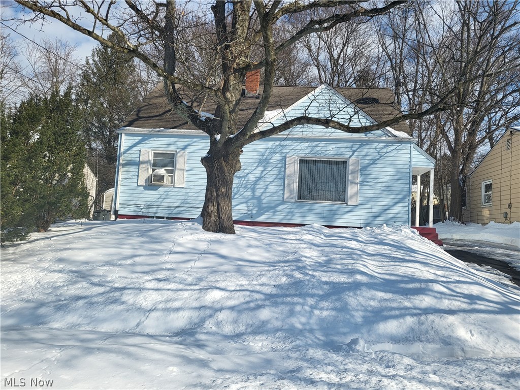 Make this your home, updated eat-in kitchen,  all appliances stay, 2 bedrooms and bath on the first floor, ceiling fans throughout makes this home very comfortable. Partially finished basement with a half bath already installed just need to be finished, the other side of the basement needs updating also.
Take a look today. Sold as is