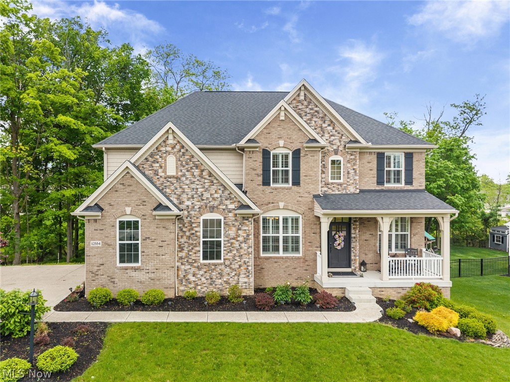 Be sure to see this exquisite 5-year young home filled with upgrades galore. As you enter the
foyer from the front porch of this beautiful home, you will immediately feel the warmth and
richness within. As you pass by the spacious Formal Dining room with large shuttered
windows, and an Office/ Den with double doors & large shuttered windows. You will be walking
on Hickory Wood Floors that are present throughout the 1st floor. From the foyer, you enter the
enormous, 2-story living area that contains a Living Room w/a beautiful gas fireplace, cozy
Morning Room/Sun Room, and large chef inspired-Amazing Kitchen filled with abundant,
gorgeous custom cabinets,  custom double island w/cabinets, prep sink and beautiful
granite counters throughout. The appliances are luxurious-with Sub-Zero Refrigerator
Freezer,Thermador 6 Burner Gas Stove Top,Double Wall Oven,Dishwasher & Wolf
Microwave. The kitchen has two pantries (one is a walk-in). The wing off the kitchen leads to a
half bath, and oversized 2.5 car garage. The 2nd floor presents a loft and 3 bedrooms. Off the
Loft is a sitting room w/walk-in closet, which could be a possible 4th bedroom. The 2
spacious guest bedrooms have walk-in closets. There is a large full bath with double vanity
and a convenient large Laundry Room. Completing this 2nd floor is the Primary Suite, with
En-suite Bath-an elegant, oversized (12Ft.X 8 Ft) full bath w/extra large shower,Tile floor. The
master suite closet is a room. The walk-out basement of this home (1,726 sq.ft.) is ready to be
finished, plumbed for a full bath, w/Lennox furnace & Air, and tankless water heater. This is
truly a “ONE OF A KIND” home with upgrades and amenities beyond mention. The curb appeal
of this home is tremendous, the vast frontage of the lot (213 ft) is the perfect stage to display
this extraordinary home that carries a side load garage. The development is great & serene.
The location is perfect-minutes to shopping, restaurants, and freeways.