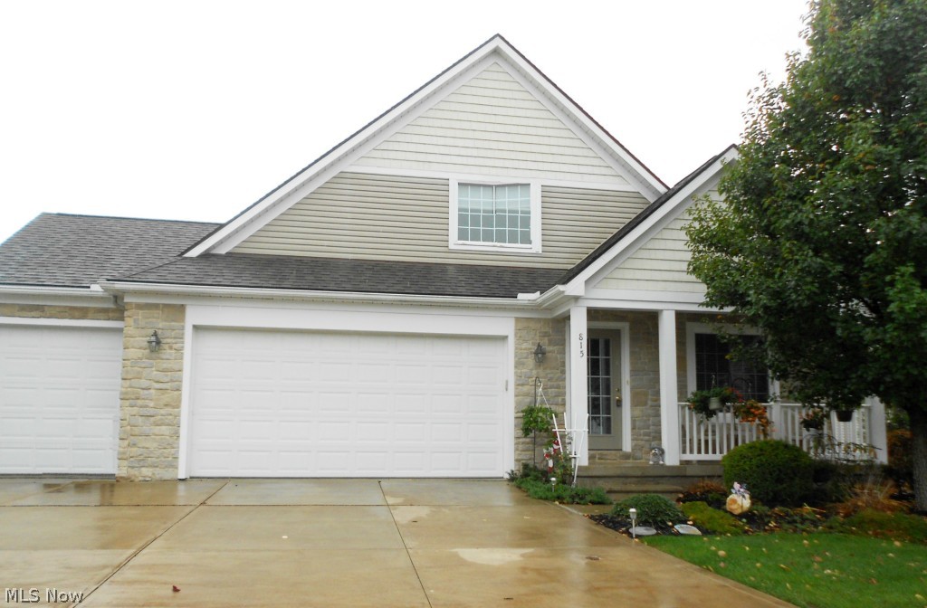 Look no further!  Absolutely gorgeous and move in ready!  Home offers a vaulted great room/dining area with gas fireplace, built-ins and door to fenced area with stamped concrete patio.  An upgraded kitchen features maple cabinets with porcelain glaze, granite, pantry, SS appliances, breakfast bar and ceramic tile flooring.  Convenient first floor laundry room with lots of storage, plus first floor office and master suite with walk-in closet, walk-in shower and double sinks.  Additional second full bath on main level.  Upstairs you'll find a spacious second bedroom with full bath and a nice storage area.  Thousands of dollars in custom made window treatments and a central vacuum are an added bonus.  Workshop area in full basement.  Three car garage. Water heater was replaced in 2014, furnace with air cleaner is approximately 10 years old.  Home warranty offered for piece of mind.