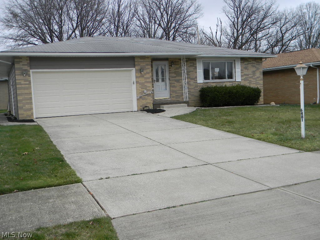 Updated Brick and Aluminum 3 Bedroom  Ranch  with 2.5 Baths .  All new Eat In Kitchen, New Cabinets , Granite counter Top ,with Built-in Dishwasher, Newer Stove ,Refrigerate  Microwave. new Vinyl Floor, Large Living Room with Laminate Floors, Formal Dining Room, Large Family Room with New Carpeting and Slider to Patio.,    Master Bedroom with Full Bath ,Large Finished Basement  with Half  Bath, Large Work Shop  with Plenty of Cabinet Space . Updated Electrical.
Glass Block Windows , Central Air,  Large 2 car Attached Garage  with Storage and New door,   Ready to move in.   City Violation Free