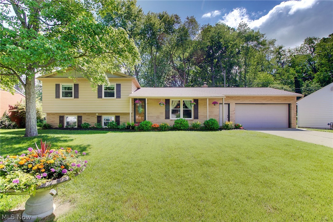 Welcome to your new home! This clean, well-cared for home is waiting for its new owner! The updated open concept living space is perfect for entertaining and family gatherings. The beautiful kitchen has a large center island with granite countertops and stainless-steel appliances. There are 3 lovely bedrooms and full bath upstairs and a 4th bedroom and full bath in lower level. Work from home? There is also space for a home office in the basement. Enjoy cold winter nights curled up in your family room in front of your gas fireplace. During the warmer months be sure to open the sliders that will lead you out to the wonderful backyard. Enjoy your time on one of the two outside patio areas. So many updates! Roof 2016, hot water tank 2019, A/C 2019, zoned heating, kitchen opened/remodeled 2014/2015. This home is a must see! Hurry and schedule your private tour!