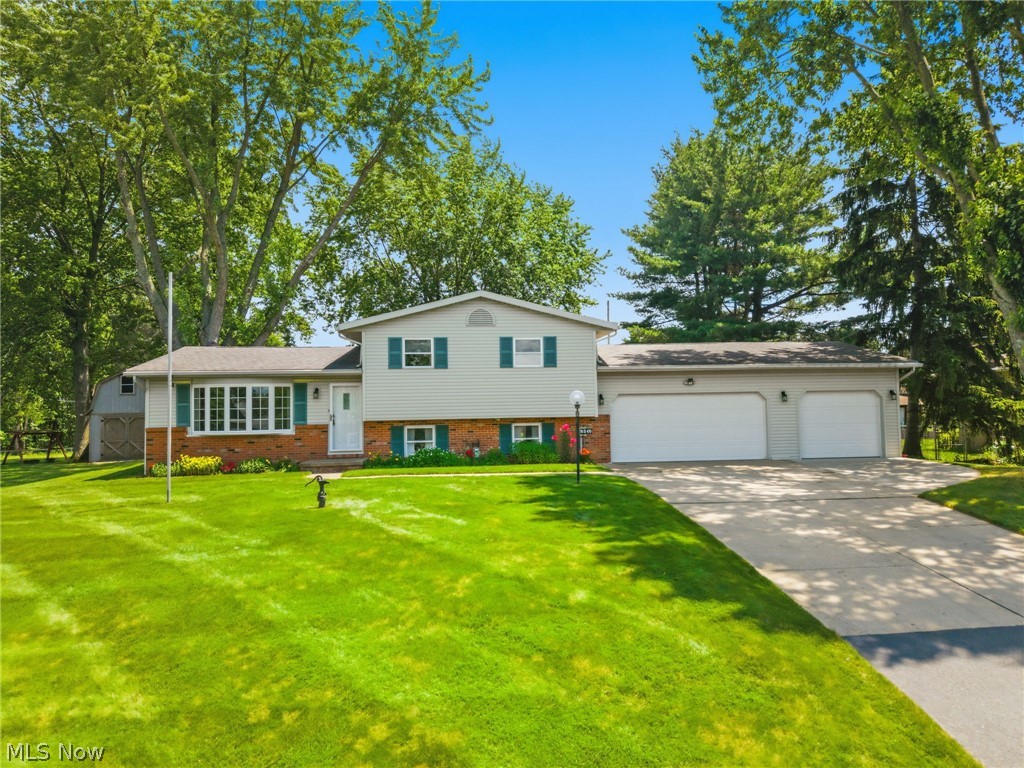 Welcome to 8540 Morrilton Cir NW, a well-maintained split-level home in highly sought-after Jackson Township, offering comfort, functionality, and a peaceful outdoor setting. This 3-bedroom, 1.5-bath home delivers a smart layout with bright living spaces and thoughtful updates throughout. The main level features an inviting living room, an efficient kitchen, and a dining area that flows easily for everyday living. All bedrooms are comfortably sized, and the home’s split-level design provides flexibility for work, play, or relaxation. Car enthusiasts, hobbyists, or anyone needing extra space will love the 3-car heated attached garage, complete with epoxy flooring, new track, springs, and garage door opener, and plenty of room for storage or projects. Additional storage continues with a shed/barn featuring a loft, perfect for tools, toys, or seasonal items. The lower-level crawl space has been professionally waterproofed and includes a sump pump, giving buyers peace of mind. Exterior upgrades include leaf guards on the gutters and a treated lawn that keeps the property looking sharp. Step outside to a back deck overlooking a serene, tree-lined backyard, an ideal spot for morning coffee, evening unwinding, or weekend gatherings. The home is also equipped with an alarm system for added security. Located in Jackson Township, known for its top-rated schools, convenient amenities, and strong community appeal, this home offers both comfort and confidence for its next owner. A well-cared-for property in a prime location, schedule your showing and experience the charm of this home for yourself.