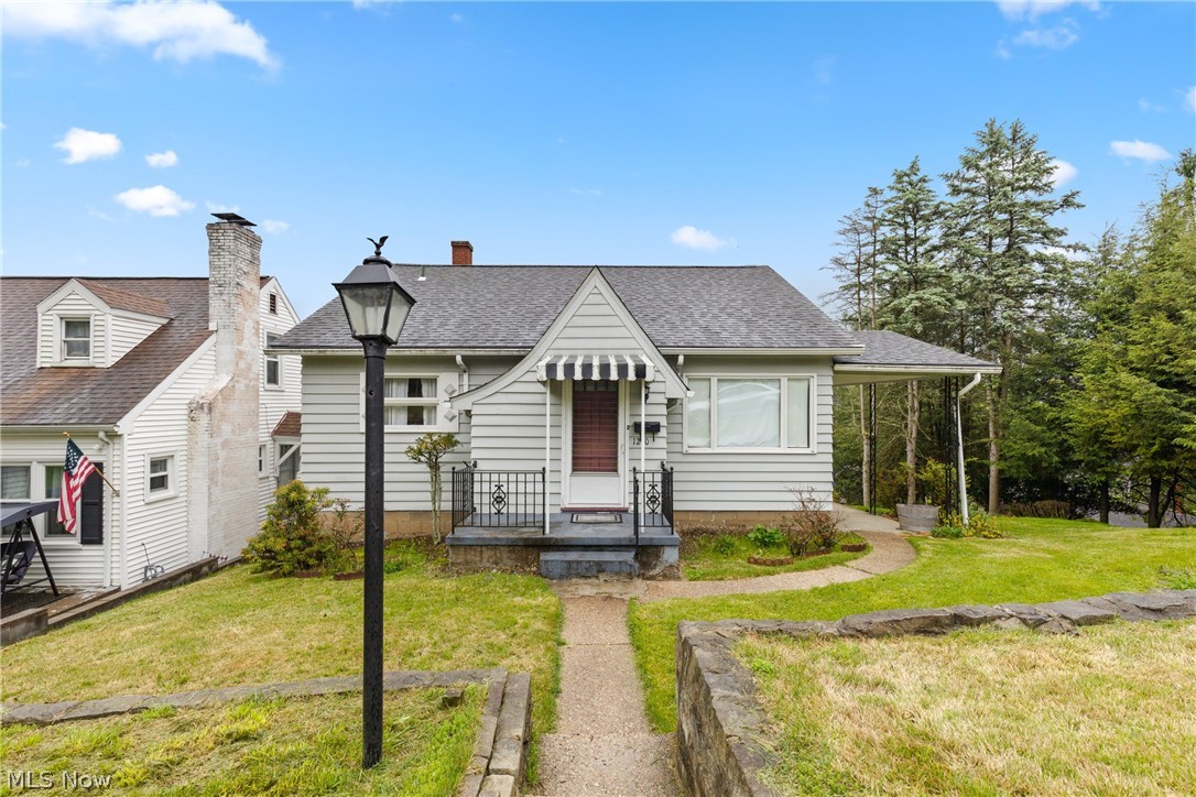 Tucked into a quiet setting with beautiful natural surroundings, this charming 2-bedroom, 1-bath home at 1210 Virginia St in Martins Ferry offers the perfect blend of comfort, simplicity, and outdoor space. Set on an additional lot, the property provides extra room to enjoy—whether you’re envisioning a garden, entertaining area, or just appreciating the peaceful greenery. Inside, you’ll find fresh paint and updated fixtures throughout, creating a clean, move-in-ready feel. The layout flows easily between the living and kitchen spaces, with plenty of natural light adding warmth to the home. Downstairs, a large, dry basement offers excellent storage or potential for additional usable space—ideal for a workshop, hobby area, or future finishing. With its inviting setting, extra lot, and thoughtful updates, this property is a great opportunity for homeowners or investors alike.