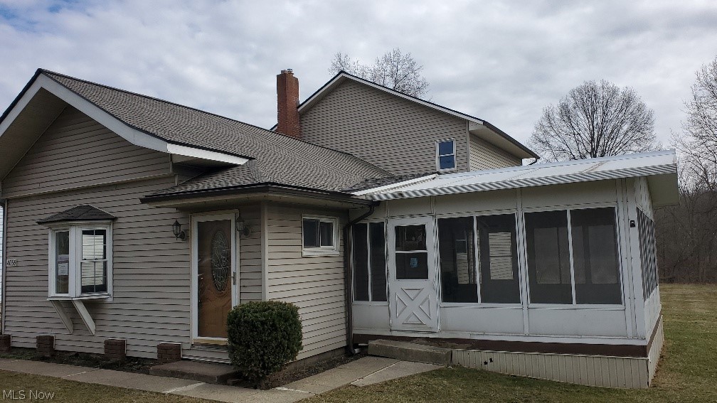 Conventional style home with a large detached garage.  New Roof. Garage is very deep with additional storage access from rear of garage. Larg enclosed porch on the side of the home. Two bedrooms and a full bath on the main floor. Owners suite with full bath on the second floor. Sold As-Is. No seller paid inspections or repairs. EM as a Cashiers Check or wire transfer. Need pre-app or POF docs with initial offer. Buyer performs their own due diligence. This property is eligible for the Freddie Mac FIRST LOOK Initiative through 4/17/22.