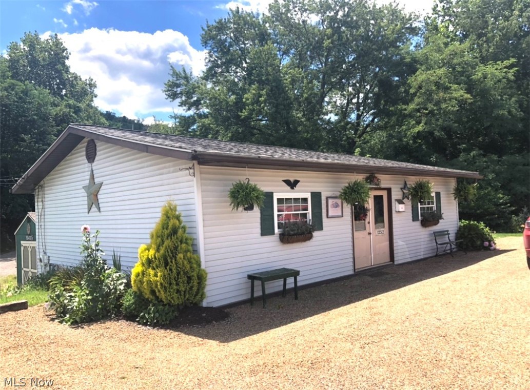 Absolutely darling 1-2 bedroom ranch home in Chester, WV. This is a great opportunity for investors or an affordable option for first time home buyers. New roof 2015. Two storage sheds. Call today!