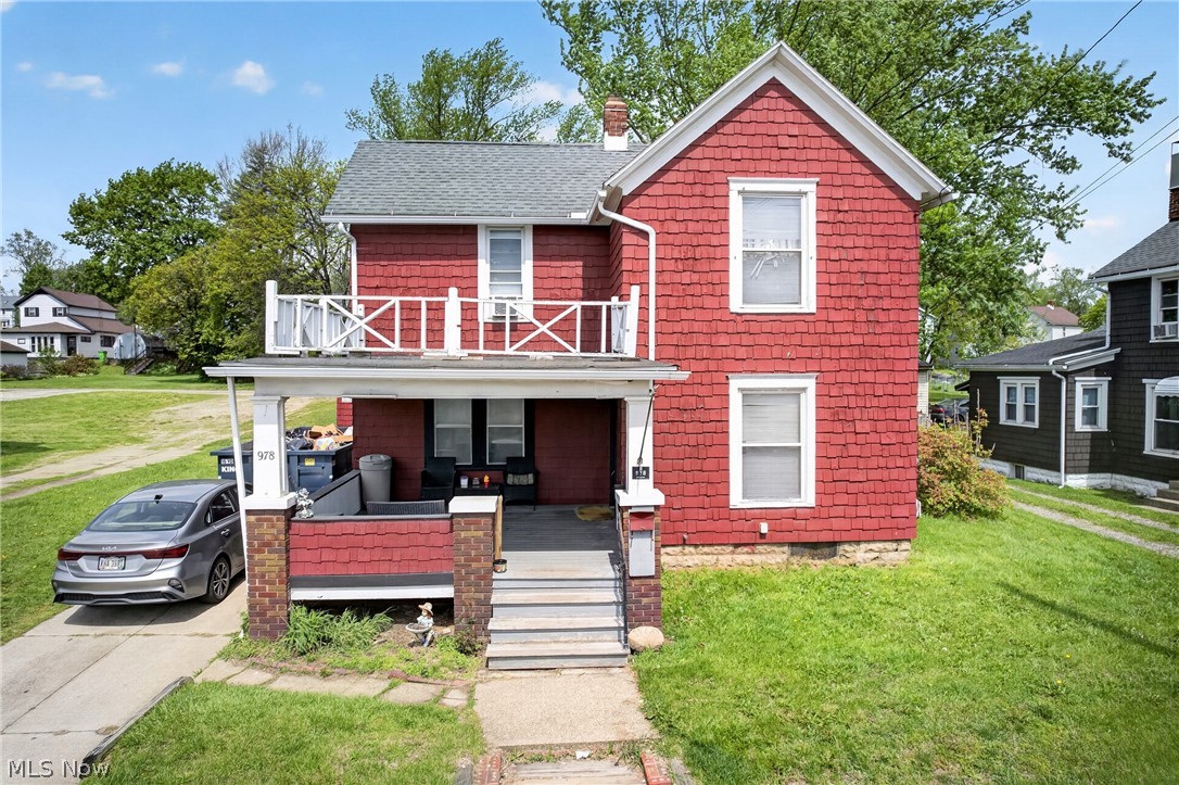 Opportunity knocks with ample space and prime location, ready for your creative touch. With updated kitchen cabinets and countertops, a first floor bedroom, large covered porch and original hardwood flooring, this home is perfect for those looking to create their dream space.Fenced in backyard with alley parking. Updates include tankless hot water heater, vinyl replacement windows, furnace (10 years). Why rent when this affordable home can be yours! Schedule your showing today.