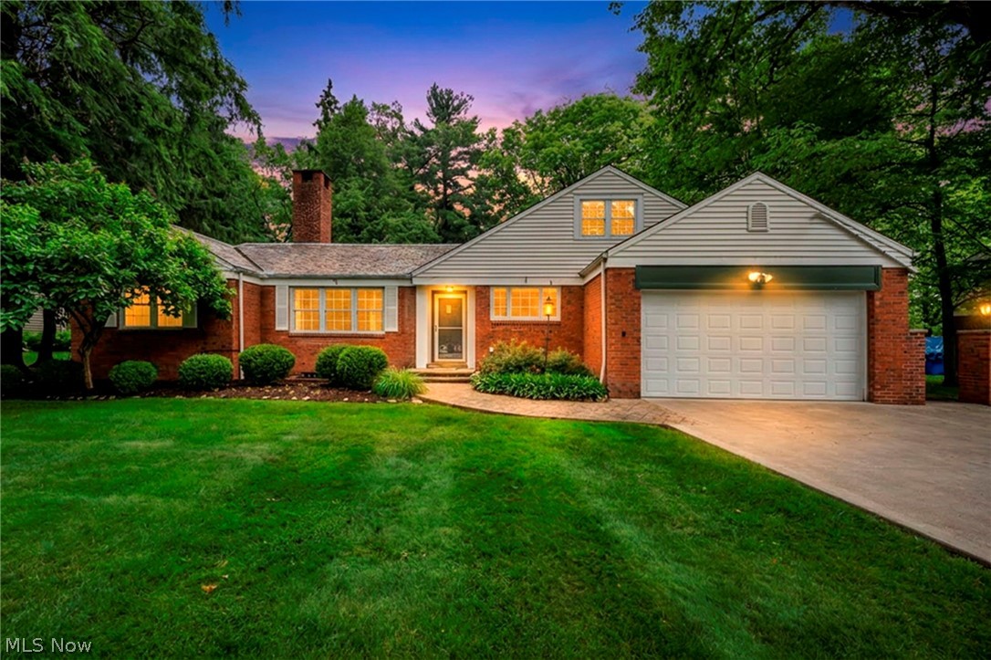 Welcome to 10906 Fitzwater Road, a well-maintained brick Cape Cod situated on over an acre on one of Brecksville's most desirable streets. Surrounded by mature landscaping and a private backyard setting, this home offers a blend of character, space, and everyday functionality. The floor plan has been thoughtfully opened to create flow between the living spaces, while the four-season room provides additional living space and year-round views of the property. The updated kitchen offers ample cabinetry and workspace, and the home features two generously sized first-floor bedrooms, a second-floor bedroom with landing, first-floor laundry, abundant storage, and a gas fireplace. Outside, the stamped concrete patio creates a perfect spot to relax or entertain. This exceptional home masterfully blends original character with thoughtful modern updates, reflecting the exceptional care it has received for years. A rare opportunity to own a high-quality residence on a stunning one-acre lot in Brecksville.