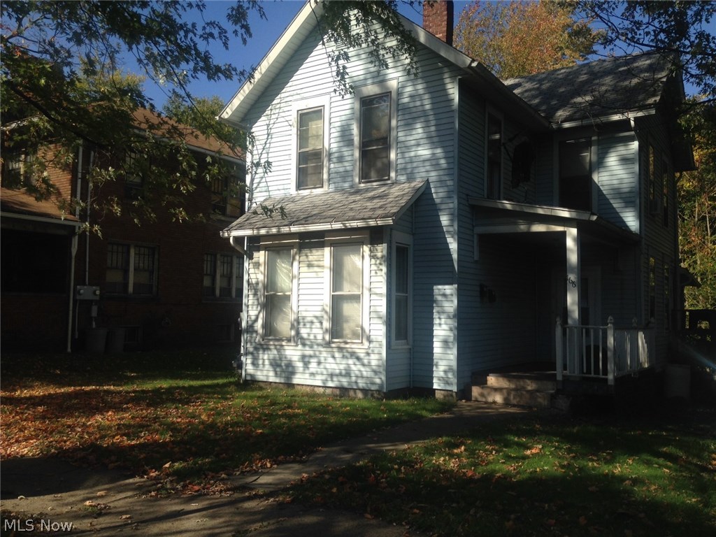 Looking for an easy way to earn additional income? Whether you are a current investor or ready to purchase your first property, this Alliance property is a steal!  Both units are currently occupied.  Bottom floor (2 bed, 1bath) had been occupied by the same tenant for 10 years.  Top floor (1 bed, 1 bath) has just signed a 1 year lease.  Convenient location for tenants, across the street from library, near bus stop and just a couple of block from shopping and dining.  First floor unit has large living room, spacious dining room, big eat in kitchen, 2 bedrooms and 1 bath.  The second floor unit has a large eat in kitchen, nice sized living room, 1 large bedroom and 1 bath.  Both units have their own porch and share the large yard.  Driveway fits 2 cars and there is plenty of street parking available.  New water heater, updated electric, regularly serviced furnace, roof 10 years.  First floor has stove and refrigerator included.  Second floor is Section 8 approved.  Priced to sell!  Sold