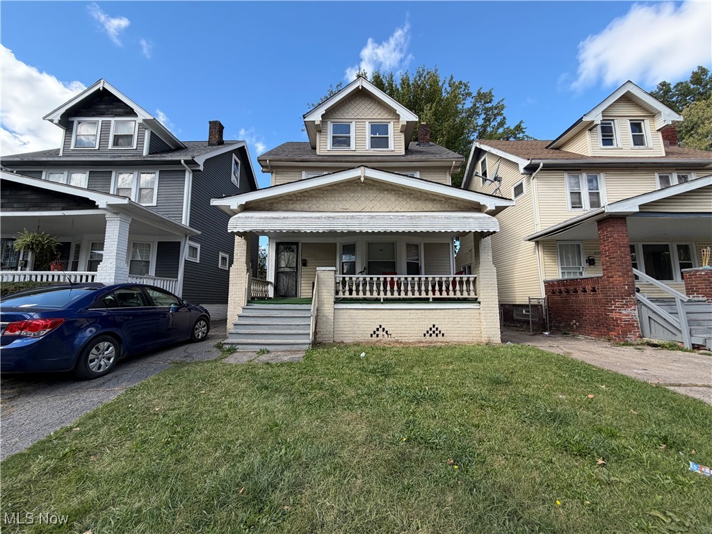 No wholesalers. No Seller financing. No low ball offers. No wholesalers, no creative financing, no seller financing. Here's your chance to become a Real Estate investor overnight! Outstanding investment opportunity in a high-demand area of Cleveland’s East Side! This Colonial is currently occupied with a reliable tenant paying $950/month under a 12-month lease that began 03/01/25 and runs through 02/28/26, providing immediate cash flow.

Step onto the inviting front porch and into a bright living room with a cozy fireplace, then flow into the formal dining room and an updated kitchen featuring new cabinets, granite countertops, and modern lighting. Upstairs are three spacious bedrooms and a full bathroom with an updated vanity, plus an unfinished attic offering storage or future expansion potential. The full basement includes glass block windows, laundry hookups, and utility space, and the partially fenced backyard adds outdoor appeal.

Recent updates and improvements make this property truly turnkey. It features wood siding, vinyl windows throughout, younger LVP flooring in hallways, stairs, living areas, kitchen, bathrooms, and bedrooms, updated plumbing, an updated electrical panel, a newer hot water tank (2024), partial roof replacement on the front section (2025), and professional grading (2025). Rent-ready updates completed in 2024 included fresh paint throughout, LVP flooring, updated light fixtures, new kitchen cabinets, and a new hot water tank.

This property offers investors a low-maintenance, rent-ready home with stable income and long-term appreciation potential. Full-service property management is available with dedicated departments for leasing, marketing, and tenant communication. Rehab and construction services are also offered for remote investors.

Reach out to learn more!