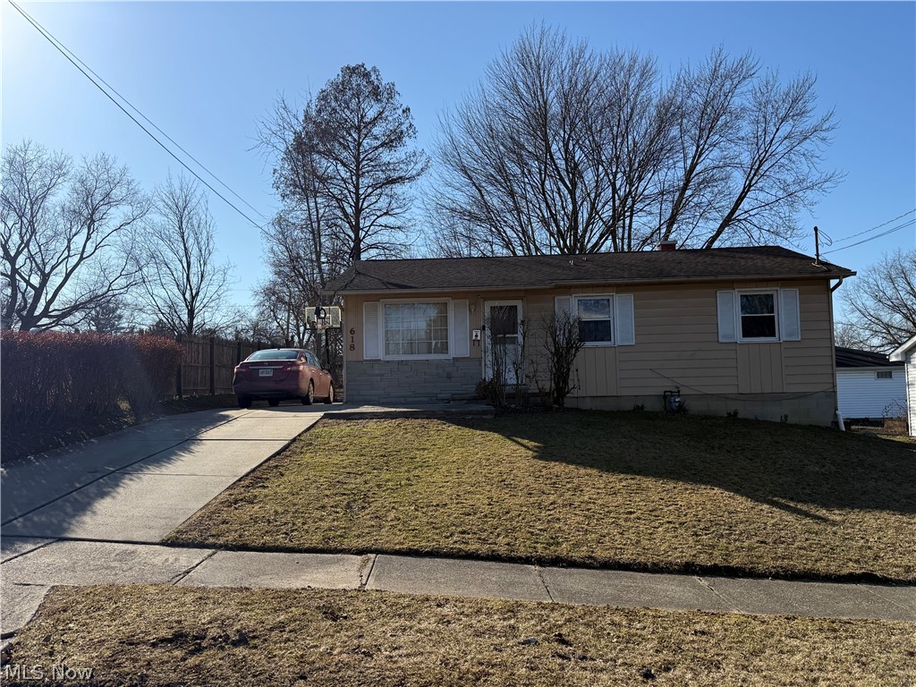 Perfect ranch living on a quiet street. This precious pumpkin has an open living area with a large kitchen breakfast bar separating the living room and kitchen areas while still maintaining an open feel. 3 bedrooms and an updated bath are all on the main floor. The basement has a large finished room, a utility area for laundry and a separate room that has been plumbed for a second full bathroom. Hot water tank replaced in 2020. Fenced back yard. Tenant occupied on month to month with $950/month in rent.