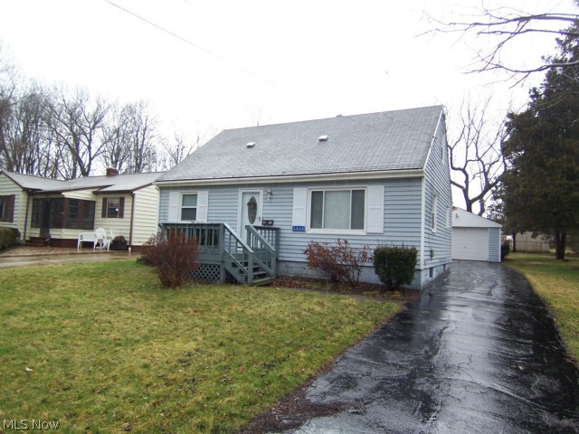 An excellent opportunity for this 4 bedroom cape cod on a dead end street.  A full basement is just waiting to be finished.  This home has a newer furnace and central air.   A garage, shed, deck, hardwood floors, and more.  The buildable lot can be included.  Ask for details. The listing Agent is related to sellers.