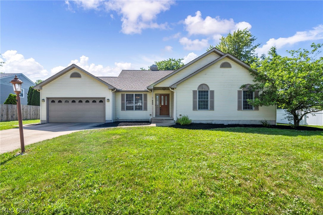 Welcome to this beautiful Sheffield Lake home, where everyday living feels just a little more relaxed. The big-ticket
updates have already been taken care of including a new furnace, central air conditioner, hot water tank, and sump
pump. You can settle in and start enjoying your new home from day one. Step inside to vaulted ceilings that make the living room feel bright, open, and inviting. Updated flooring adds a fresh touch to the main living space, while 2 bedrooms feature brand-new carpet. The full bathroom has also been refreshed with a new vanity, tying together the home's thoughtful updates. In the basement, there is a room for storage and an additional room that is ready for you to create an extra bathroom. Enjoy the convenience of having laundry hookups in the basement and upstairs on the main floor! Living here means you're just minutes from Sheffield Lake's public boat launch, waterfront parks, and some of the most breathtaking Lake Erie sunsets. Whether your perfect evening is launching the kayak after work, meeting friends by the water, or ending the day with a walk through Shell Cove Park as the sky turns shades of orange and pink, you'll love being part of a community where the lake is always part of the backdrop. It's more than a place to live, it's a place to slow down, get outside, and make the most of every season.