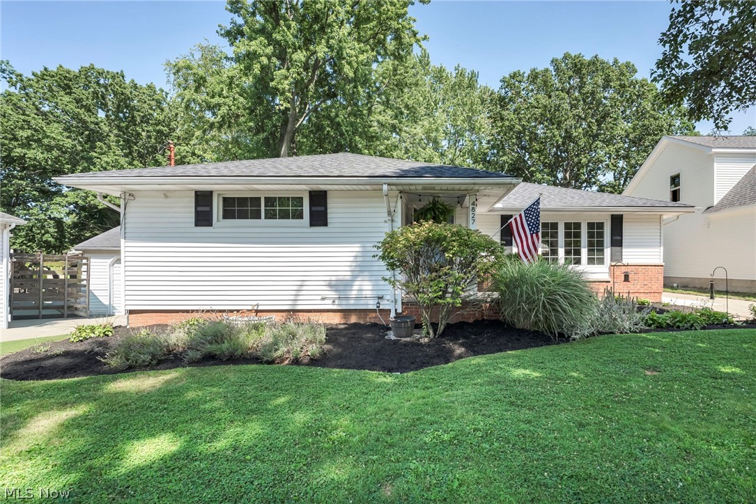 Welcome home to this beautifully updated 3-bedroom, 2-full-bath ranch in the highly sought-after Downtown Willoughby area! This move-in-ready home features refinished hardwood floors throughout and an inviting floor plan filled with natural light. The spacious living room flows seamlessly into the dining room, creating the perfect space for everyday living and entertaining.

The beautifully updated kitchen overlooks a bright and versatile four-season room, offering additional living space to enjoy year-round. The full basement provides endless possibilities and is ready for your personal touch—whether you envision a recreation room, home gym, workshop, or additional storage. New Roof in 2022 and home was waterproofed

Step outside to the large, fully fenced backyard, perfect for pets, play, gardening, or entertaining. The outdoor space also includes a one-car garage, an attached carport, and a storage shed for added convenience.

With tasteful updates throughout and nothing left to do but move in, this charming ranch offers comfort, functionality, and a fantastic location close to all that Downtown Willoughby has to offer.