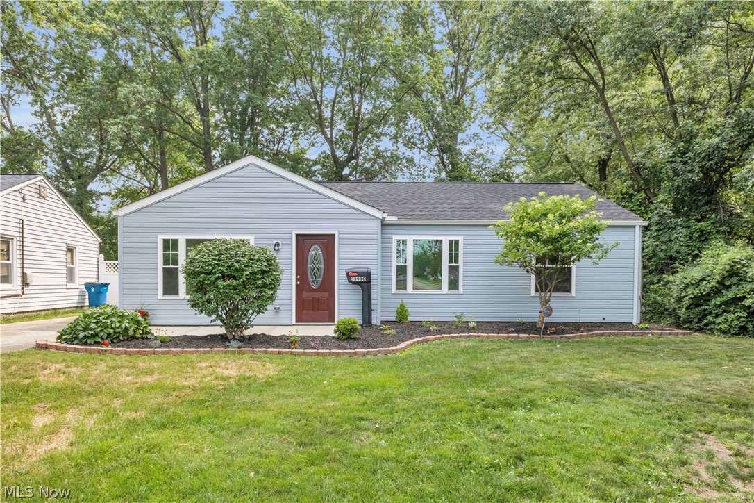 Like new, this completely rebuilt 3-bedroom, 1-bath ranch has been thoughtfully reimagined from the studs up, offering the style, quality, and peace of mind of a virtually brand-new home. Designed for effortless one-floor living, this turnkey residence blends timeless design with exceptional craftsmanship in an established Eastlake neighborhood.

From the major systems to the finishing touches, nearly every aspect of the home has been thoughtfully renewed. The bright, inviting interior features beautiful new flooring, drywall, paint, lighting, doors, trim, and fixtures throughout. The stunning kitchen is the centerpiece of the home, showcasing stylish cabinetry, gorgeous granite countertops, and brand-new appliances, while the beautifully remodeled bathroom reflects the same level of quality and attention to detail. A new furnace, central air conditioning, gas hot water tank, updated electrical and plumbing, along with countless additional improvements, provide comfort, efficiency, and peace of mind. Best of all, no one has lived in the home since its complete reconstruction.

Outside, you'll appreciate the home's fresh curb appeal with new siding, new roofing—including the new garage roof— a fenced backyard, and an oversized 2½-car detached garage complete with built-in shelving and gas heat capability, offering exceptional flexibility for storage, hobbies, or a workshop.

Conveniently located near parks, pools, shopping, restaurants, and everyday amenities, this exceptional home offers the rare opportunity to enjoy the feel of new construction with the convenience of an established neighborhood. Simply unpack, settle in, and enjoy everything this remarkable transformation has to offer.