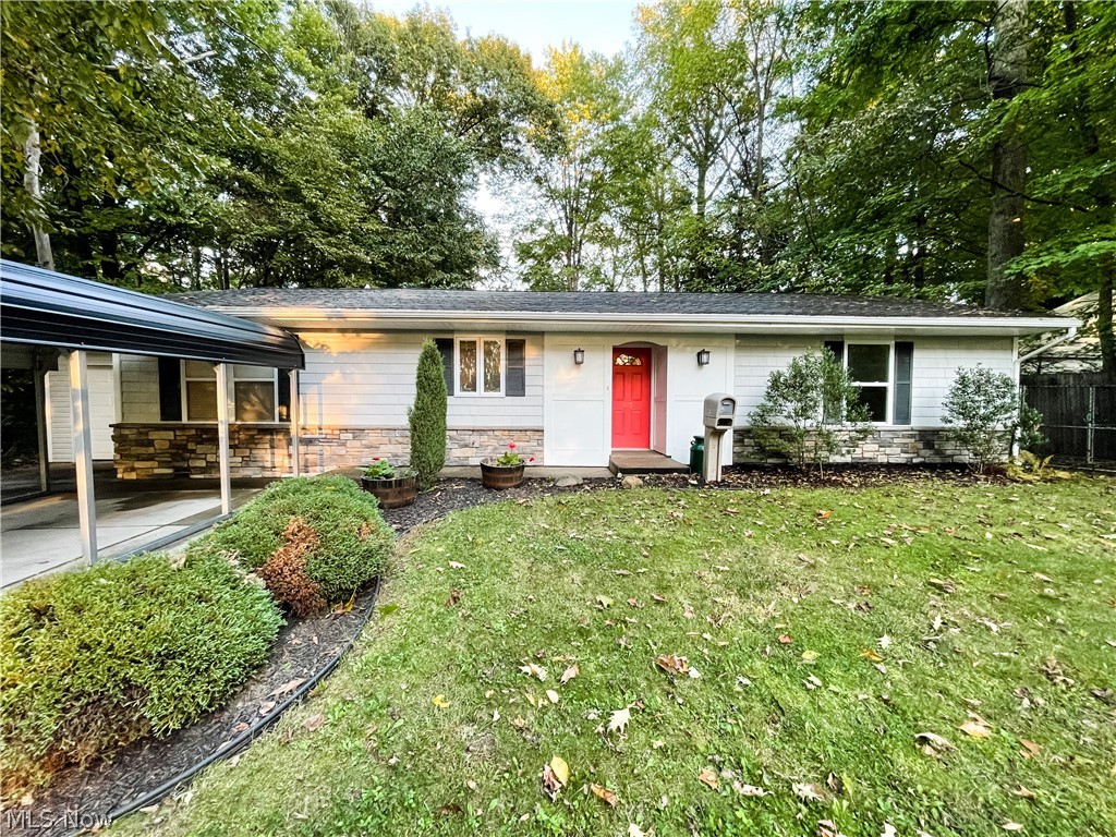 Welcome home to 447 Strader Road! This beautiful, well-cared for ranch is move-in-ready and was fully remodeled in 2013! Upon entering is the galley kitchen with high-end Kraftmaid cabinets and an island with pendant lighting that opens to the main family living room. This home also features a dining room, 3 bedrooms, plus 2 full baths. Outdoors, you'll find a fully-fenced wooded backyard (.42 acres) with a deck to accommodate your entertaining and enjoyment needs; along with a concrete driveway with additional parking! Updates: Electrical panel, HVAC and plumbing systems, gas furnace, hot water tank, insulation, drywall, doors, wood baseboard and trim, flooring, Anderson windows and roof 2013. Dining room floor 2019. Paint & carpet 2022. Call or text your favorite agent for a showing today!