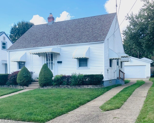 Welcome home to 795 Austin Ave! If you've been looking for a nice RANCH with a TWO car garage and a FLAT backyard look no further! First floor includes two bedrooms, living room, full bath and eat-in kitchen. All appliances and washer & dryer STAY. The basement boasts an area with carpet that can be used as a family/rec room or office, plus a laundry/storage area with a shower. New air conditioning system 2022. Call your favorite realtor for a private showing.