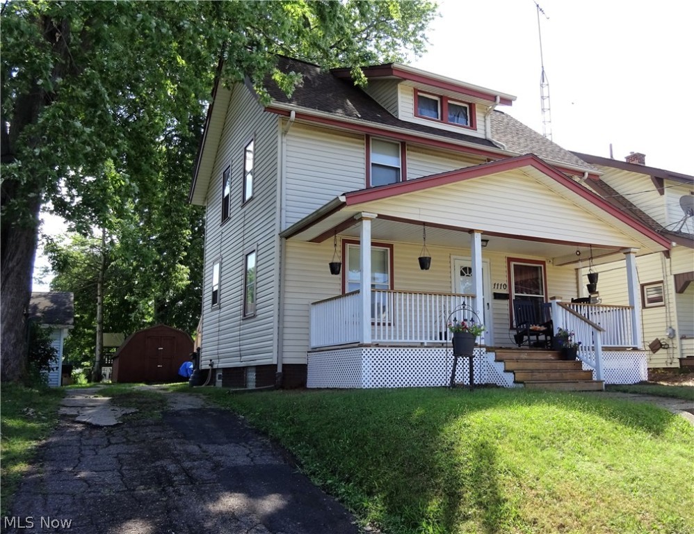 This home has been lovingly maintained and is ready for its new owner. Oak kitchen cabinets with breakfast nook. Formal
dining room, spacious living room. Glass block windows in basement. Furnace replaced in 2018. Sewer line replaced 2020. Roof appr. 10 years
old. Kitchen appliances convey. Close to bus line, shopping and hospital. Buy for less than you pay in rent!