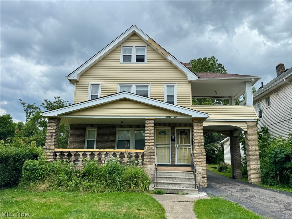 Check out your next investment opportunity in East Cleveland! This triplex offers tremendous upside and is just a little sweat equity away from becoming a strong cash-flowing asset. Owned by the same owner for the past 50 years, this property features two vacant 2-bedroom, 1-bath units on the first and second floors, providing immediate value-add potential and the opportunity to set market rents. The third-floor unit is occupied by a long-term tenant currently paying $700 per month who would like to remain in place. Whether you're looking to expand your portfolio or start building wealth through real estate, this property is full of potential. Schedule your showing today!