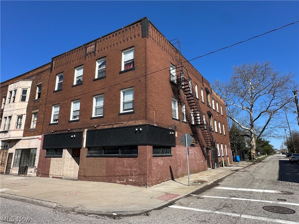 **Great mixed-use investment opportunity on Superior Ave! This prominent three-story brick building offers a versatile combination of two street-level retail/commercial spaces and five upper-level apartments, including two 3-bedroom units and three 2-bedroom units. Current projections show potential annual gross income of $74,376, with upside to approximately $95,232 after improvements, supporting projected cash-model ROI of 10.46% to 12.42% and leveraged ROI of 11.69% to 16.67%, based on seller-provided assumptions. The property features classic architectural details, tall ceilings, large windows, neutral interiors with white trim, and decorative fireplace mantels that add character throughout. The commercial spaces offer excellent renovation potential, with exposed brick, original pressed-tin ceilings, and open layouts ideal for a variety of business uses. Bring your vision and unlock the possibilities for income, business, or redevelopment upside. Commercial spaces and basement available for viewing. Buyer to verify all income, expenses, projections, and permitted uses.**