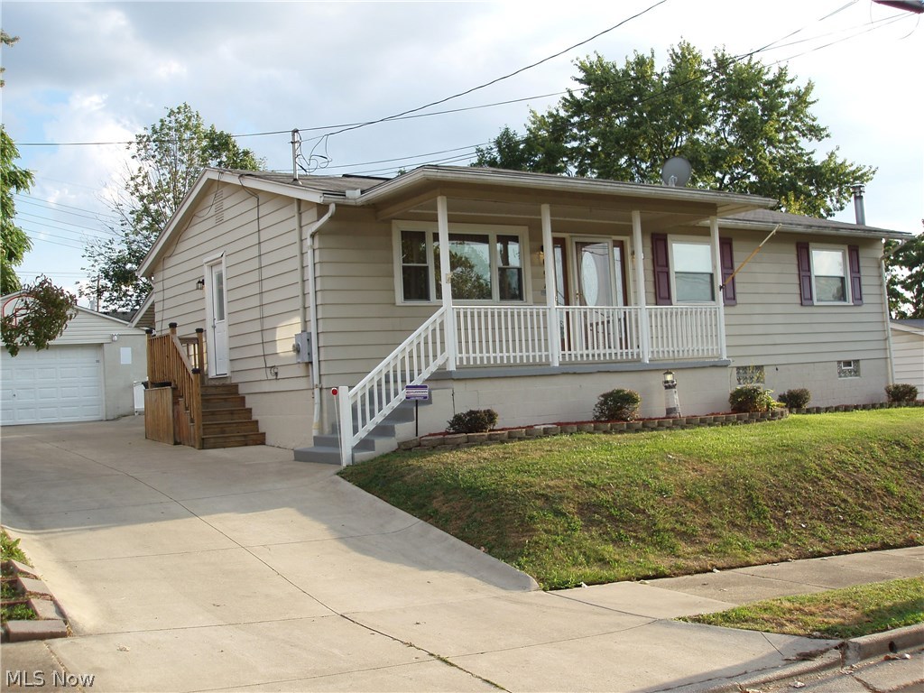 Newly Remodeled Ranch... 3 Bedrooms, 2 Full Bathrooms (Master bedroom has its own Bath).  Finished Lower level W/ Family Room, Fireplace & Office area. Updates include New carpeting on 1st Floor Remodeled Kitchen and Baths, Newer windows, doors, Furnace and Driveway. 
2.5 Car block Garage with extra storage addition.  Front Porch and covered concrete Patio, Fenced Yard.