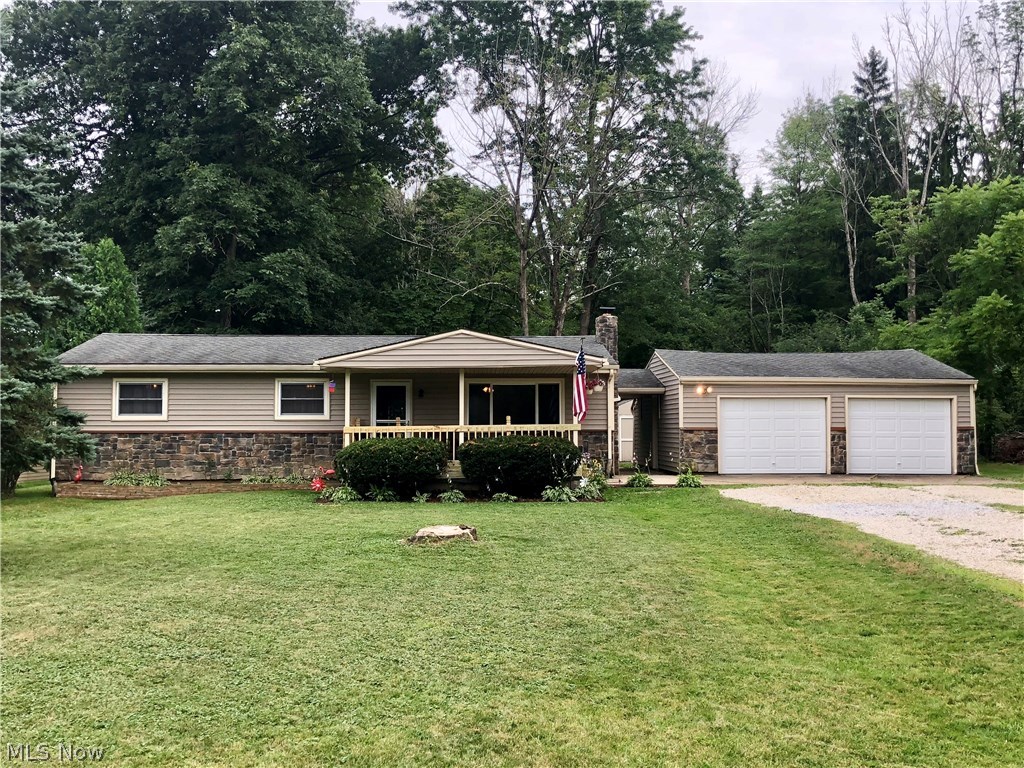 This is it and it won't last long! Easy Living! This home has everything you are looking for in Richfield, a great location, one floor living and is located in one of the best school districts in the state. This Ranch is located on a quiet, dead end street, with a country setting and has close access to highways for a quick trip to Akron or Cleveland. A bright living room with natural wooden floors throughout the whole house welcomes you the moment you step inside. The kitchen has everything close to your finger tips with new counter tops and with a backsplash to match. Kitchen also features an eat-in area. The large sun room is where you can enjoy relaxing, entertaining or enjoying the beautiful backyard views. Basement features a full bathroom and a large space for entertaining or another bedroom. Basement has been completely Waterproofed around the entire foundation with a 1 time transferable warranty!!! Home Warranty is included!!! New Well installed in 2017!! Call for a Private Sh