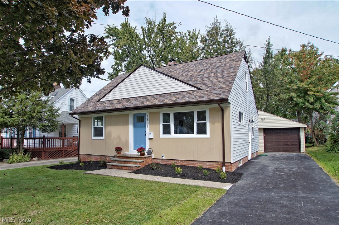 This is the one you've been looking for! 4 Bedrooms 2 1/2 Baths, lots of square footage, detached garage with covered patio and additional storage. This home has a $100,000 renovation cost put into it. 100% new electrical from wiring to finish, Brand new AC, all new insulation, all new drywall, all new windows, all new doors inside and out, all new trim, cabinets, countertops, vanities, fixtures, freshly painted throughout, bathrooms and kitchen brand new from top to bottom, new kitchen appliances, new flooring throughout, newly finished recreation room in the basement, laundry area with washer and dryer, exterior facelift, newly landscaped, backyard re seeded and new asphalt driveway, Roof 2019. Like a brand new home and ready for its new owner.